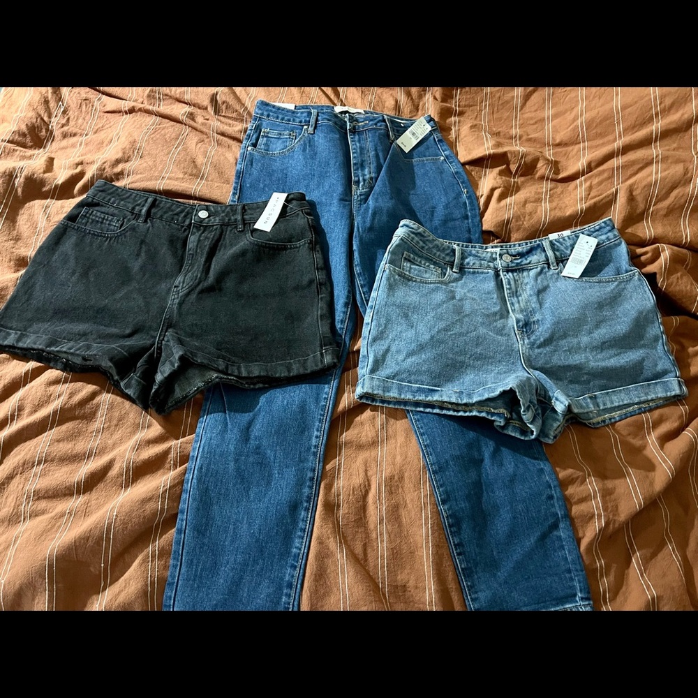 Pacsun mom jeans and shorts size 30